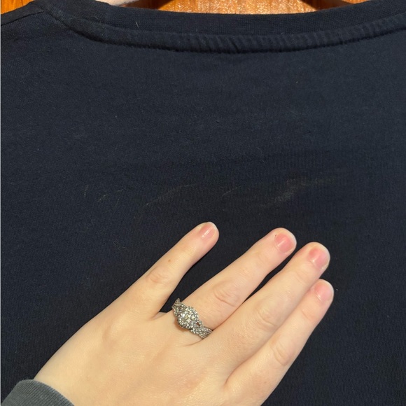 KRONSTADT DENMARK Black Recycled Cotton Men’s T-Shirt Size XL - Picture 8 of 8